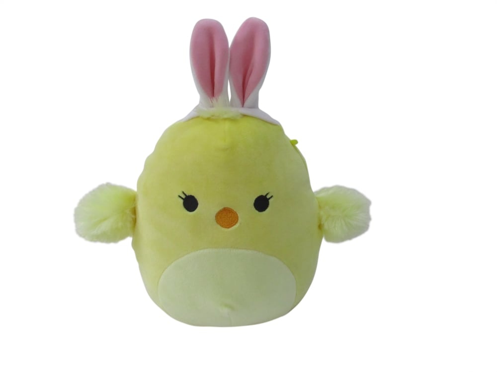 slide 1 of 1, Squishmallows Chick With Bunny Ears Plush - Yellow, 8 in