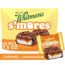 WHITMAN'S S'Mores Caramel Milk Chocolate Candy Bag