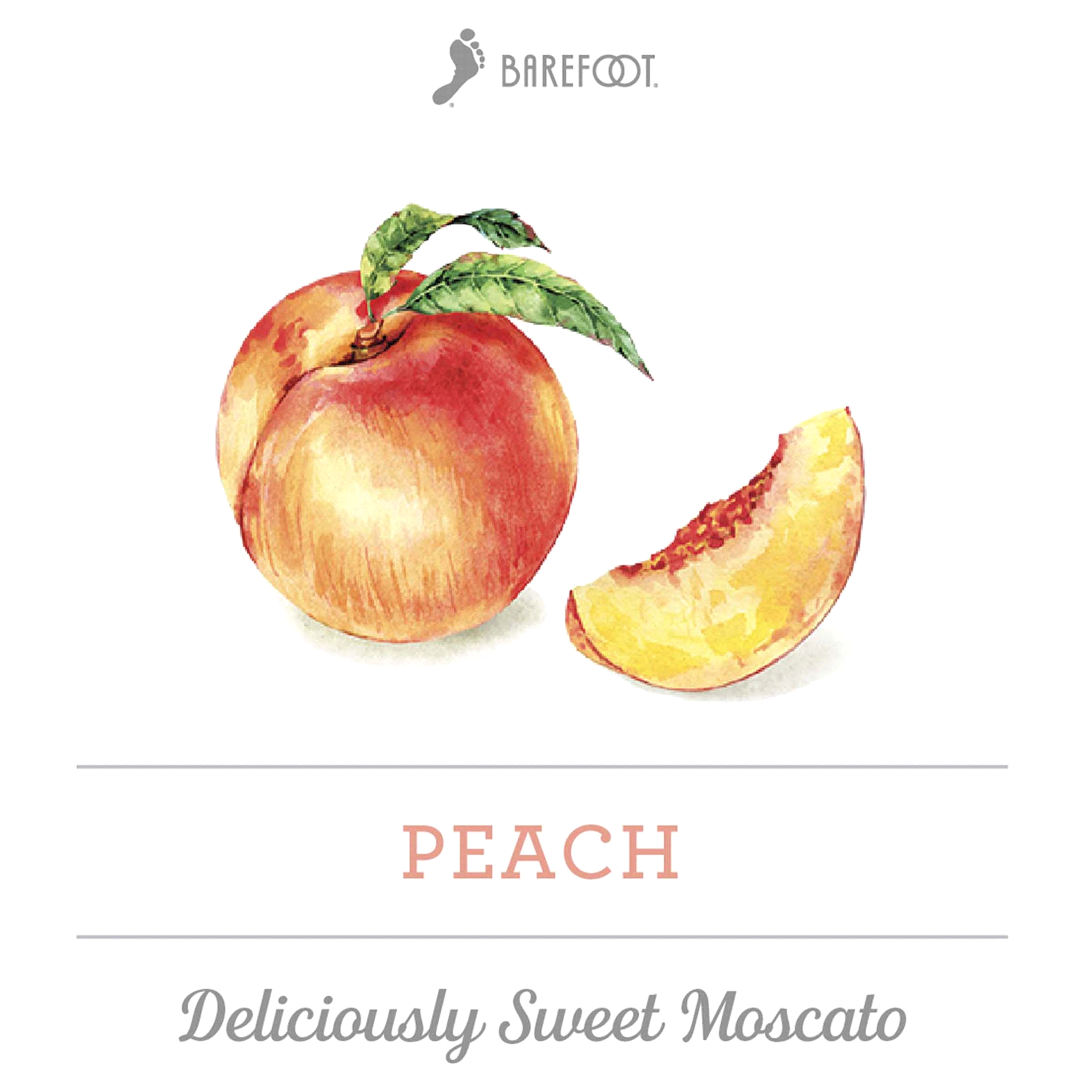 slide 9 of 9, Barefoot Fruitscato Peach Rose Wine 750 ml, 750 ml