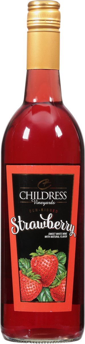 slide 4 of 7, Childress Vineyards Strawberry Sweet White Wine 750 ml, 750 ml
