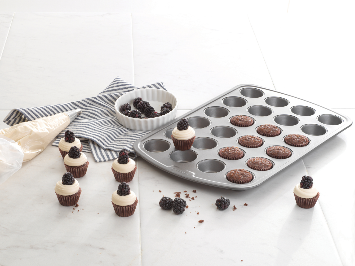 slide 3 of 3, Good Cook Non Stick Mini Muffin Pan, 1 ct