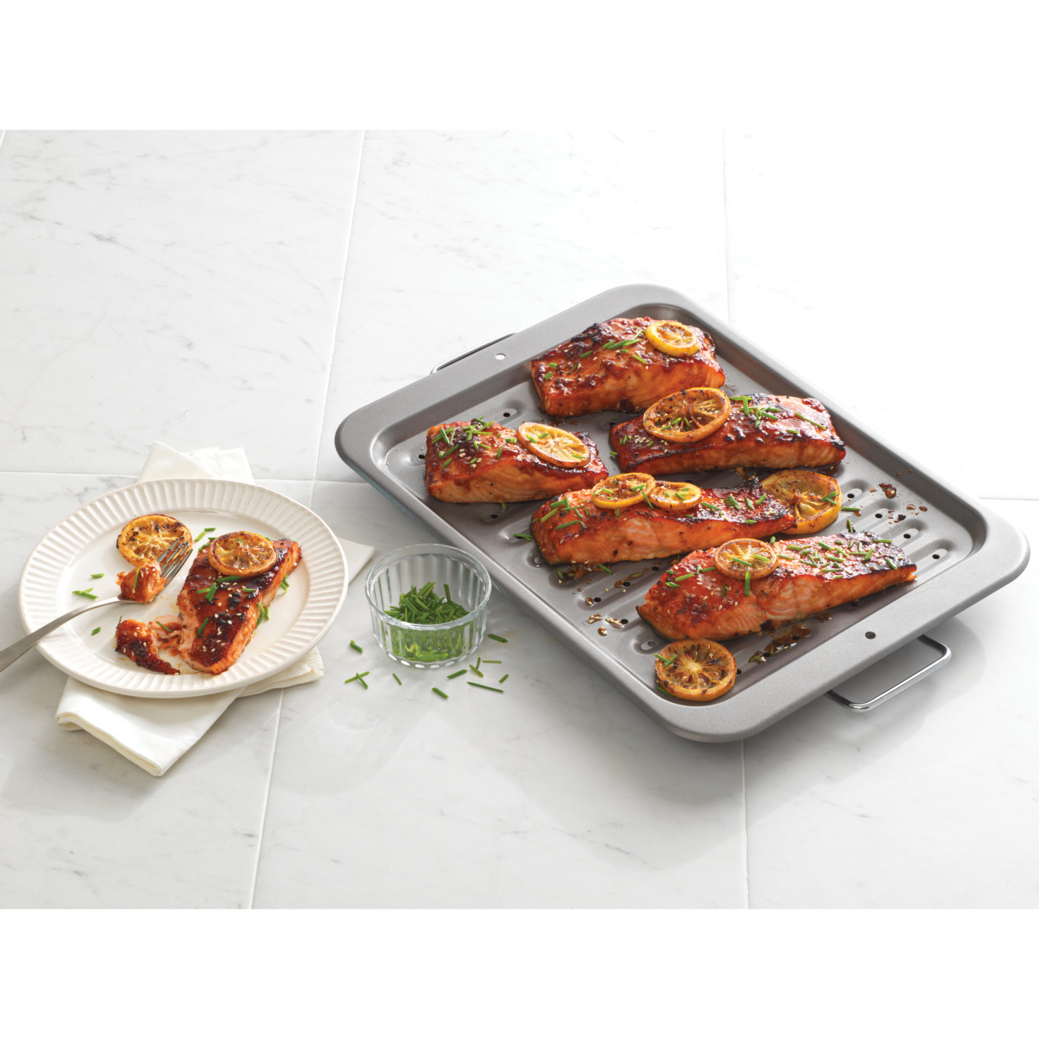 slide 2 of 2, Good Cook Broiler Pan Lg, 1 ct