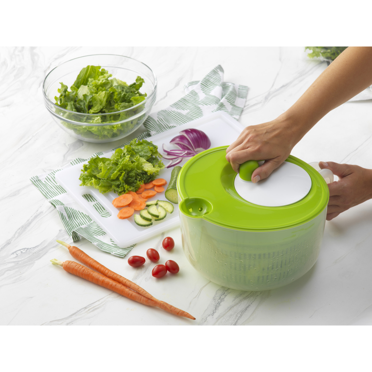 slide 2 of 5, Good Cook Salad Spinner 1 ea, 1 ct