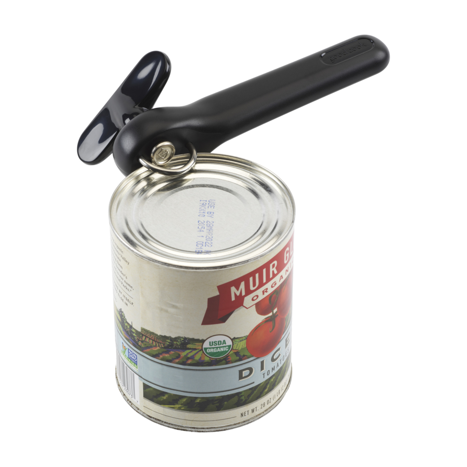 slide 2 of 3, Good Cook Stainless Steel Safe Cut Can Opener, 1 ct