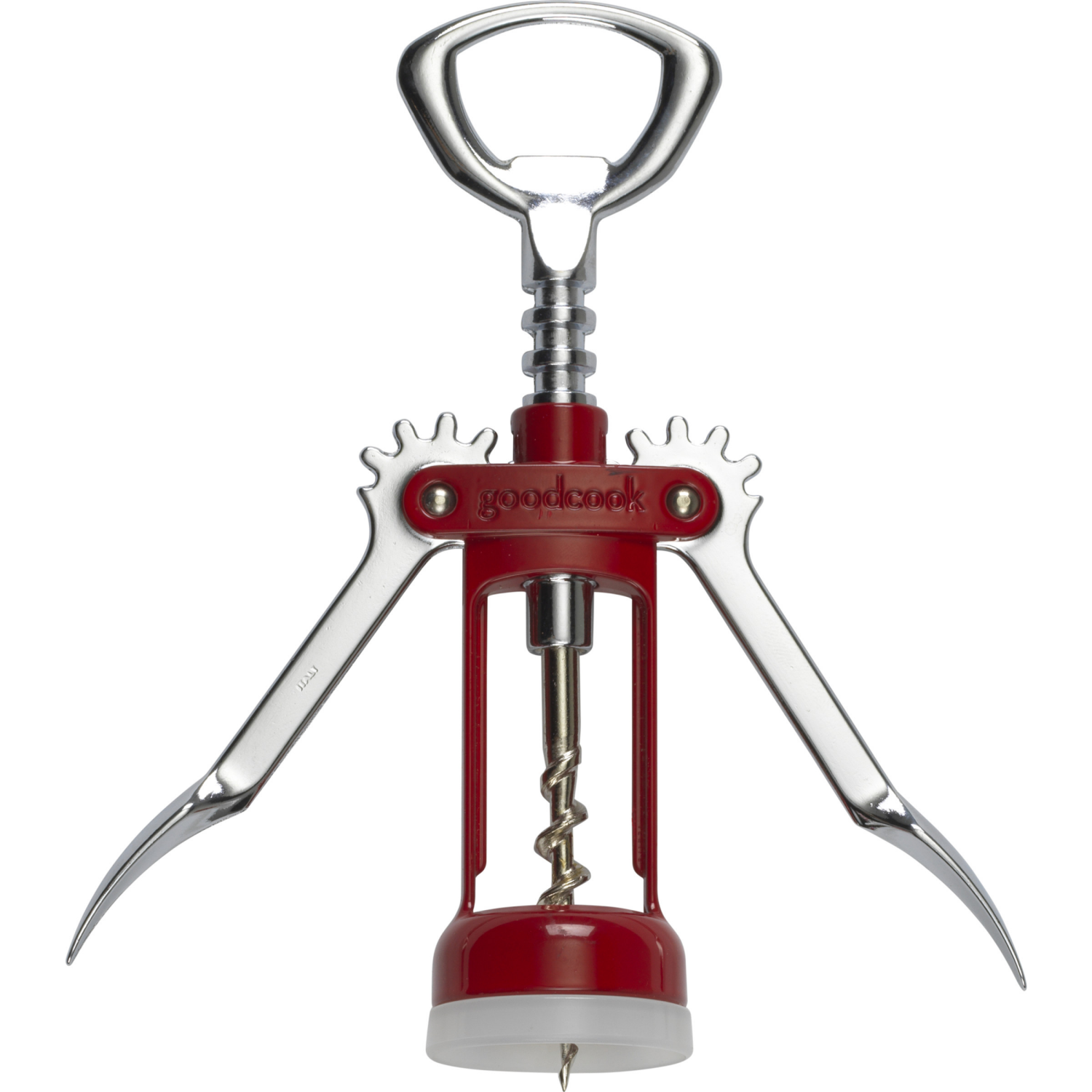 slide 3 of 4, Good Cook Winged Corkscrew, Red, 1 ct