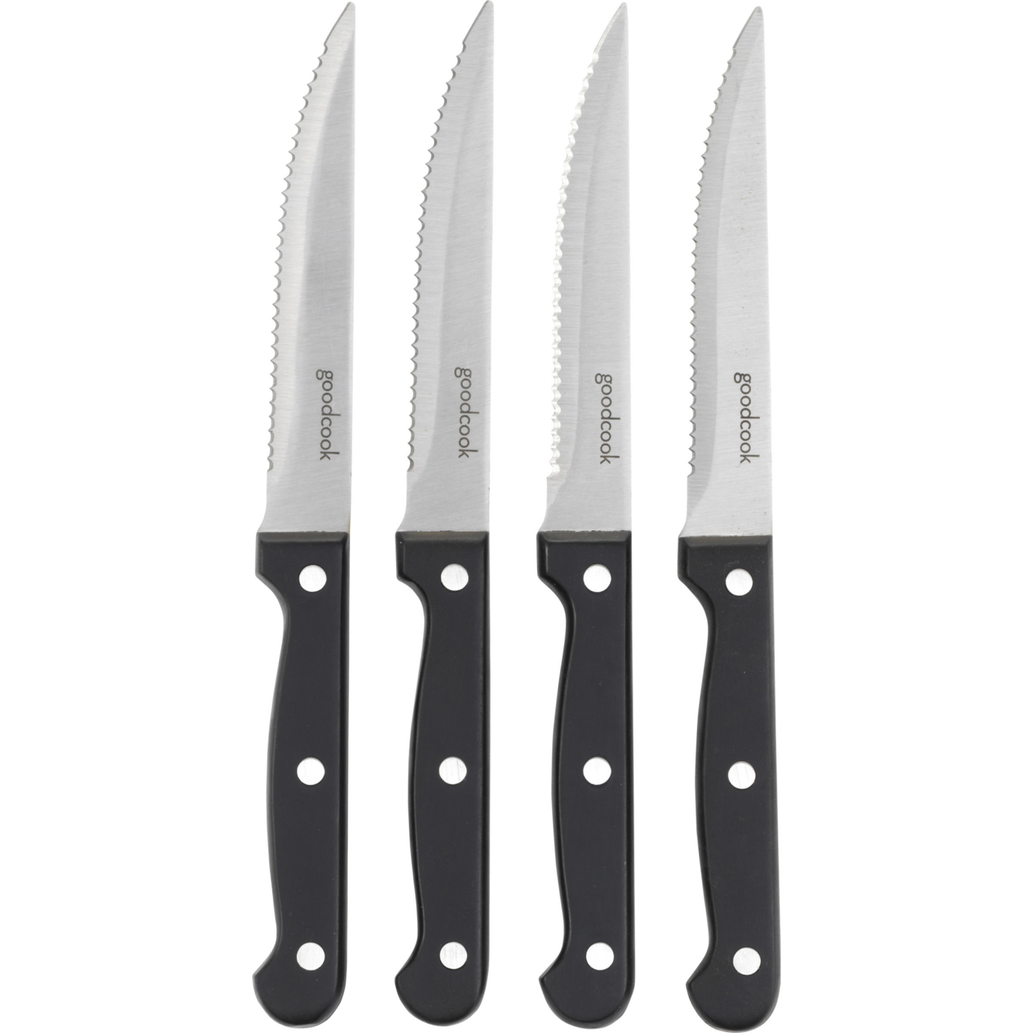 slide 3 of 5, Good Cook Steak Knife Set, 4 ct