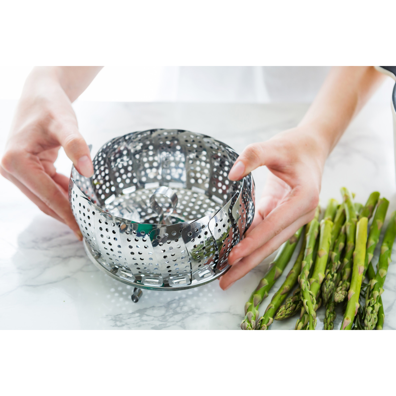 slide 2 of 5, Good Cook Steamer Basket, 1 ct