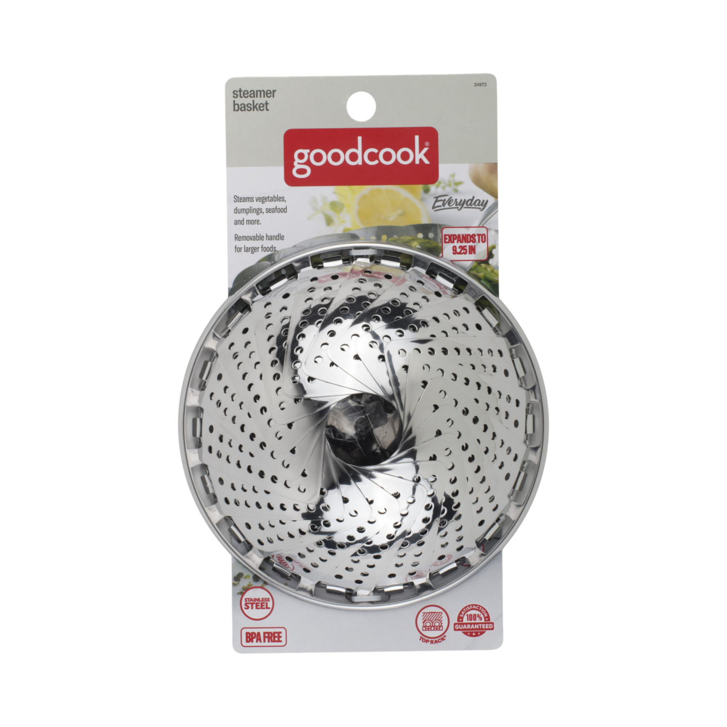 slide 1 of 5, Good Cook Steamer Basket, 1 ct