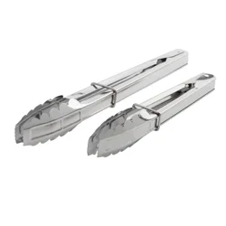 Good Cook Chrome Plated Salad Tongs