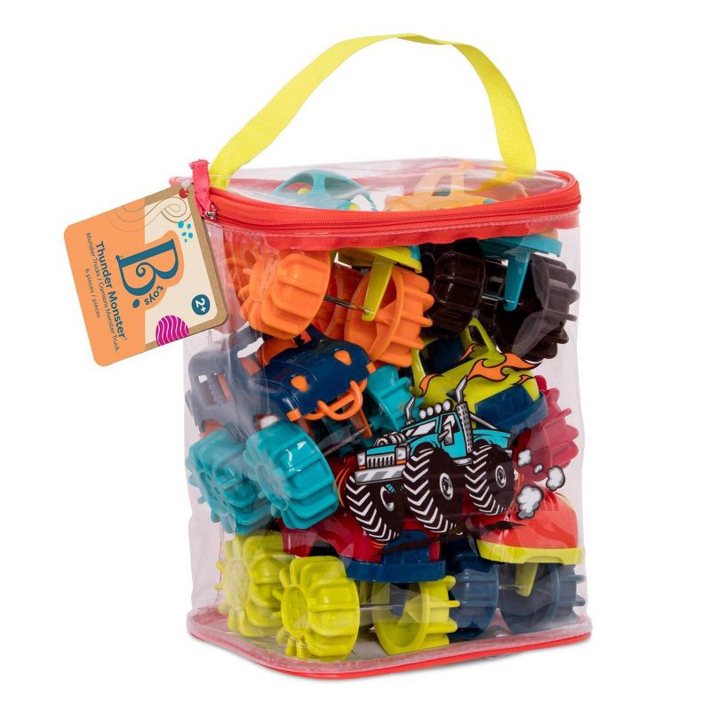slide 6 of 7, B. toys B. Mini Monster Trucks, 1 ct
