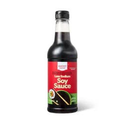Less Sodium Soy Sauce - 15oz - Market Pantry™
