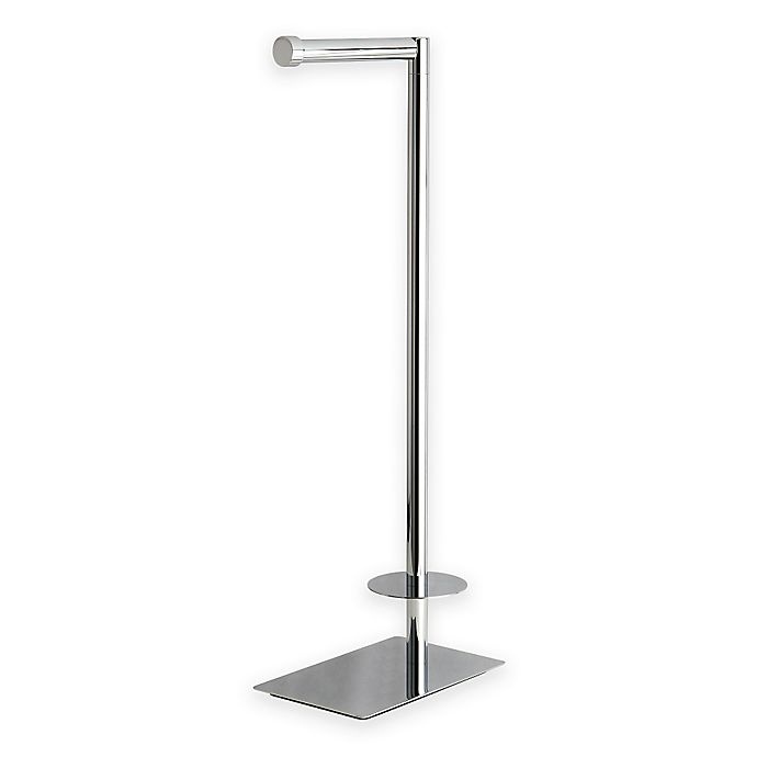 slide 1 of 2, Kingston Brass Claremont Freestanding Toilet Paper Holder - Chrome, 1 ct