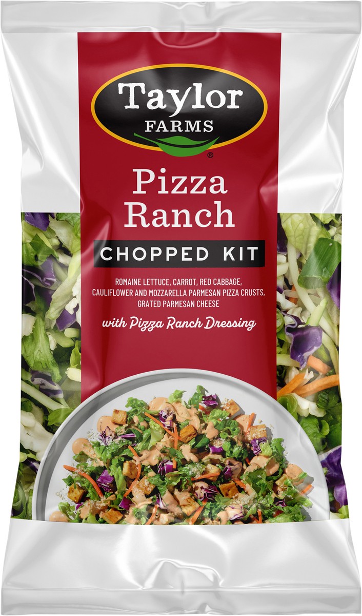 slide 4 of 8, Taylor Farms Pizza Ranch Chopped Salad Kit, 10.3 oz