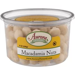 Aurora Natural Aurora Raw Whole Macadamias