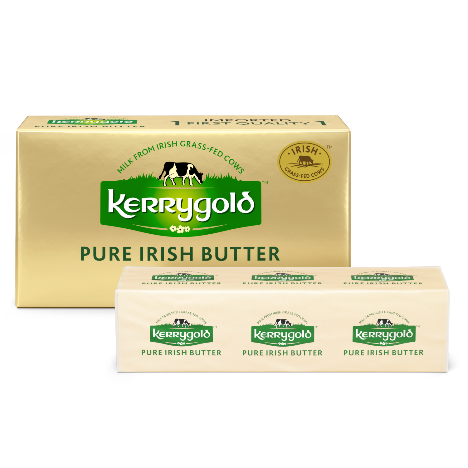 slide 1 of 3, Kerrygold Pure Irish Butter 2 ea, 2 ct