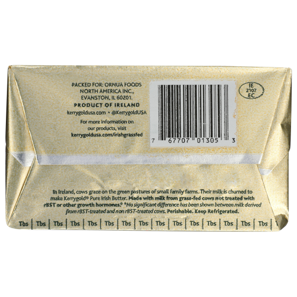 slide 3 of 17, Kerrygold Grass-Fed Pure Irish Salted Butter Foil, 8oz (WI), 8 oz