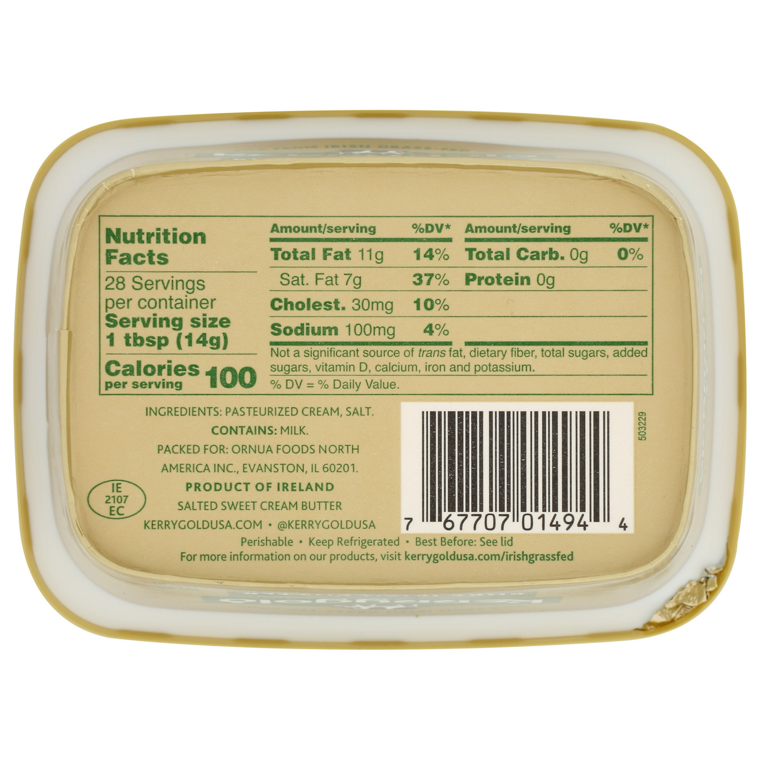 slide 2 of 2, Kerrygold™ Softer Butter Tub, 14 oz