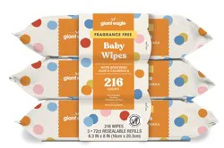 Giant Eagle Unscented Natural Aloe Baby Wipes