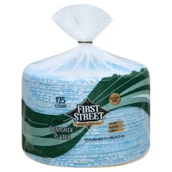 First Street 10 1/4 Inch Designer Paper Plates