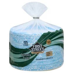 First Street 10 1/4 Inch Designer Paper Plates