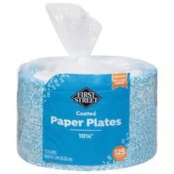 First Street 10 1/4 Inch Designer Paper Plates