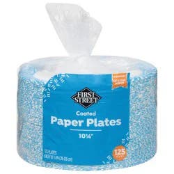 First Street 10 1/4 Inch Designer Paper Plates