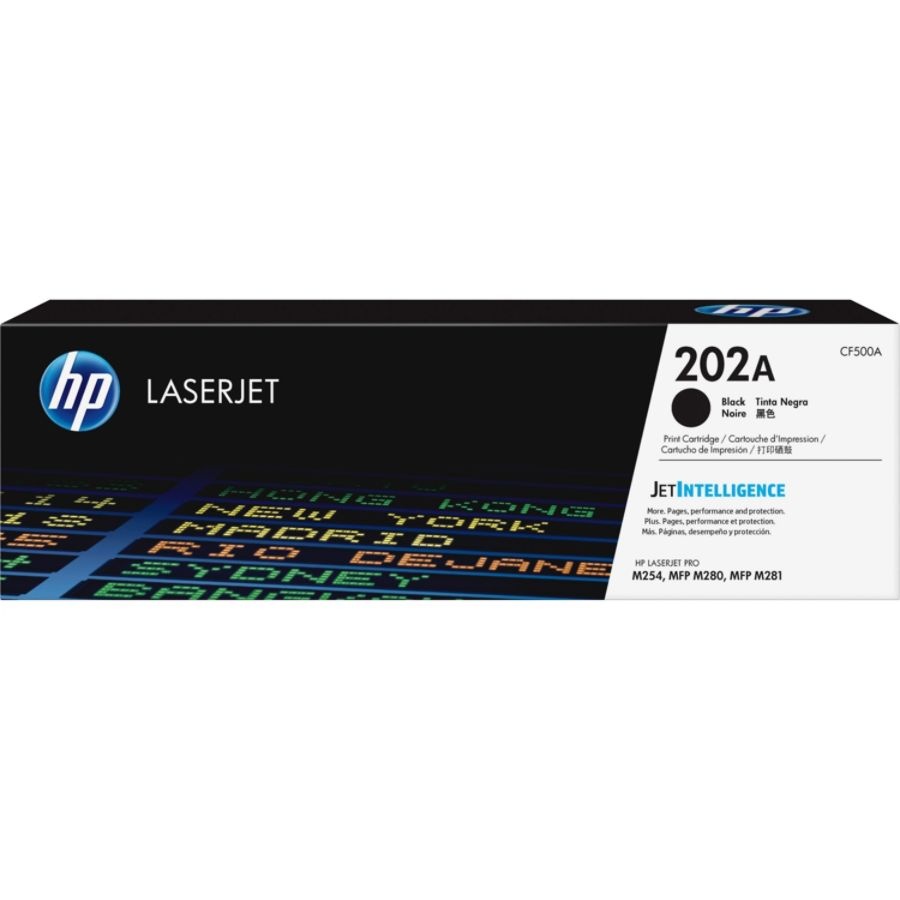 slide 5 of 5, HP 202A (Cf500A) Black Original Laserjet Toner Cartridge, 1 ct