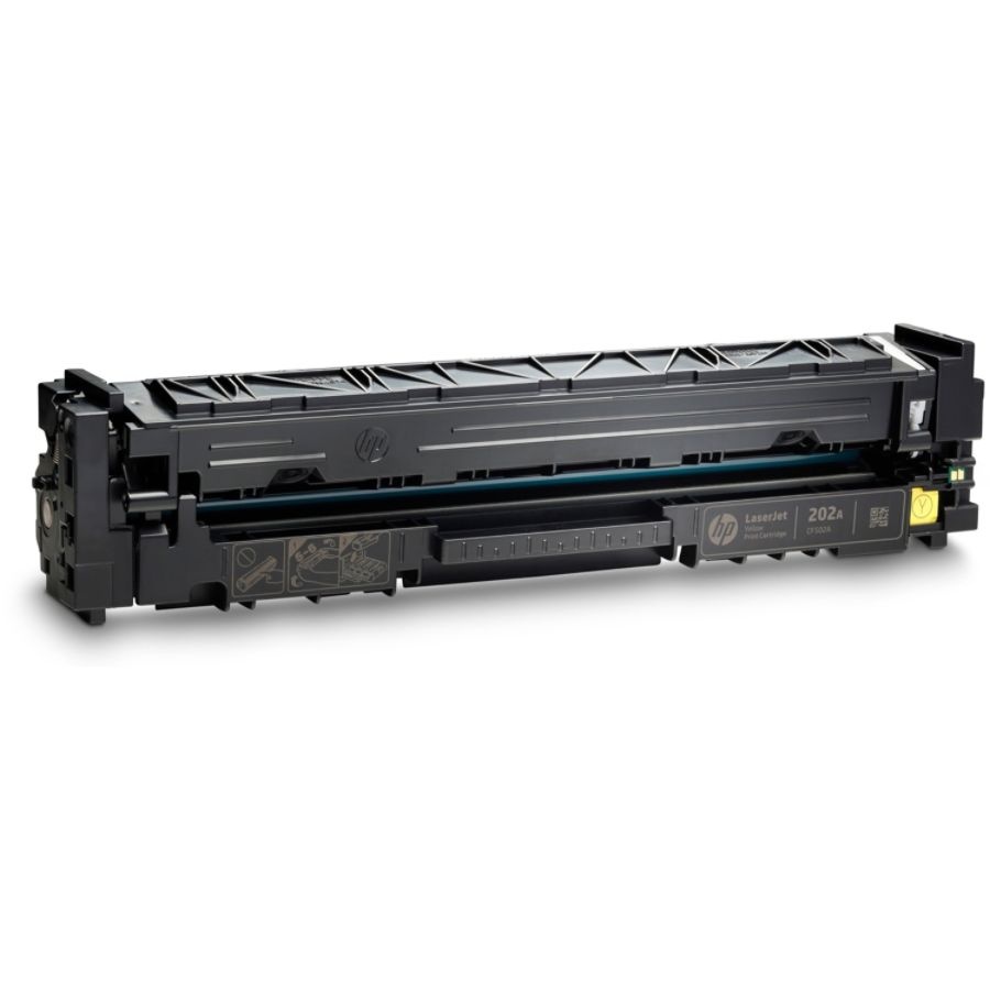 slide 2 of 5, HP 202A (Cf502A) Yellow Original Laserjet Toner Cartridge, 1 ct