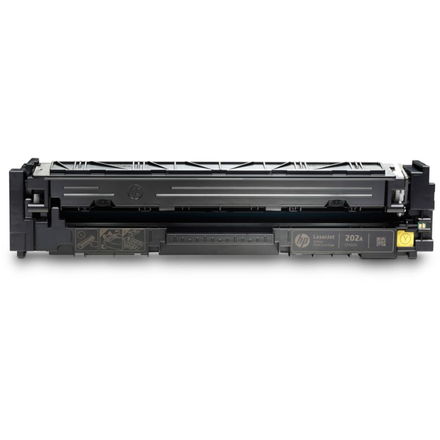 slide 4 of 5, HP 202A (Cf502A) Yellow Original Laserjet Toner Cartridge, 1 ct