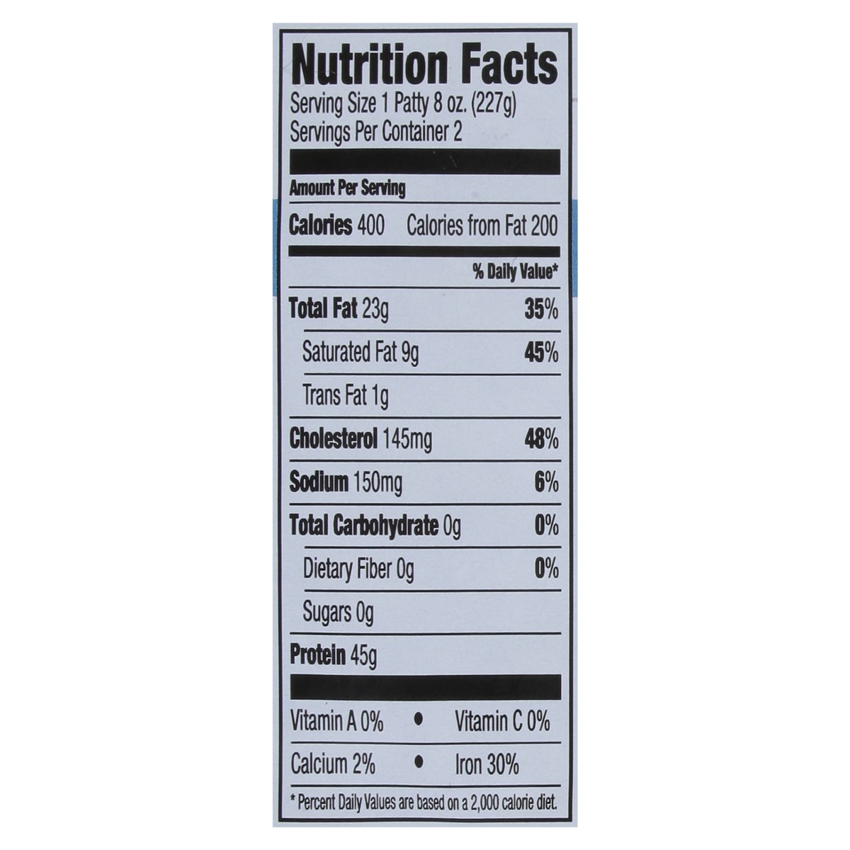 slide 12 of 12, L&B 90% Lean 10% Fat Fresh Ground Beef Patties 2 - 8 oz Patties, 2 ct