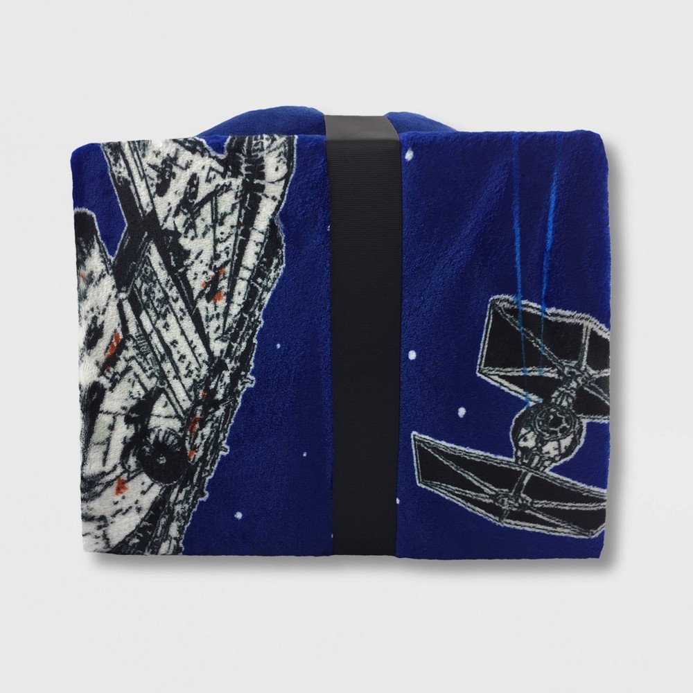 slide 3 of 3, Star Wars Throw and Neck Pillow Travel Set, 1 ct