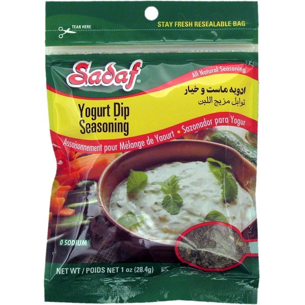 slide 1 of 1, Sadaf Yogurt Dip Seasonings, 1 oz