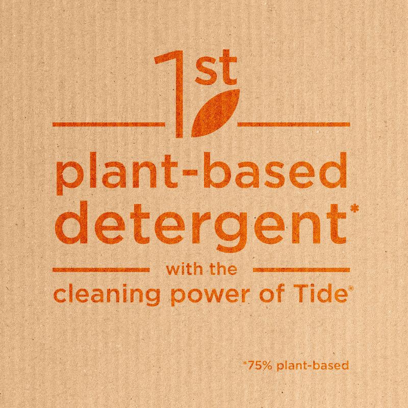 slide 10 of 10, Tide Purclean Plant-based Honey Lavender Liquid Laundry Detergent Eco-Box HE Compatible - 105 fl oz, 105 fl oz
