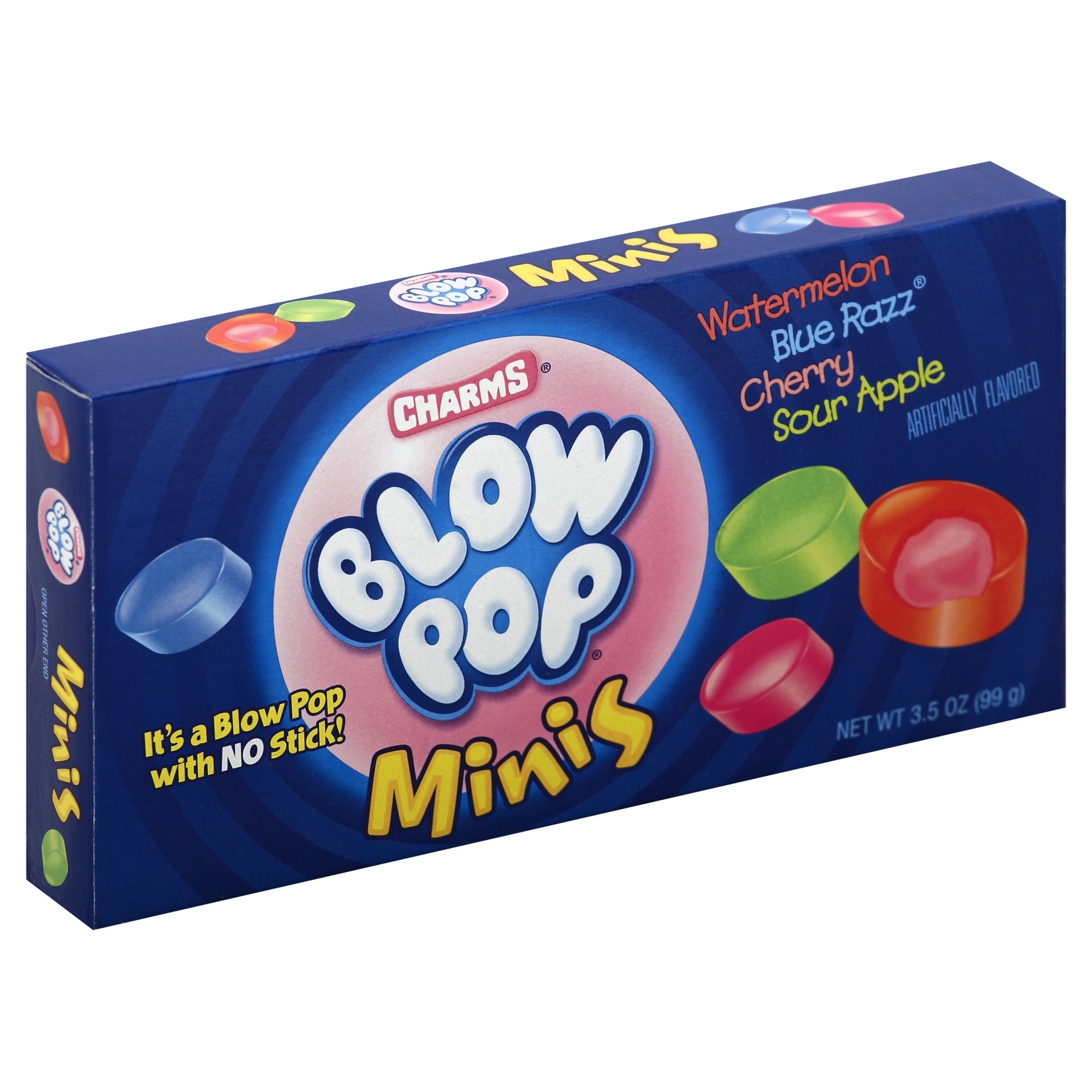 slide 1 of 4, Charms Minis Variety Blow Pop, 3.5 oz