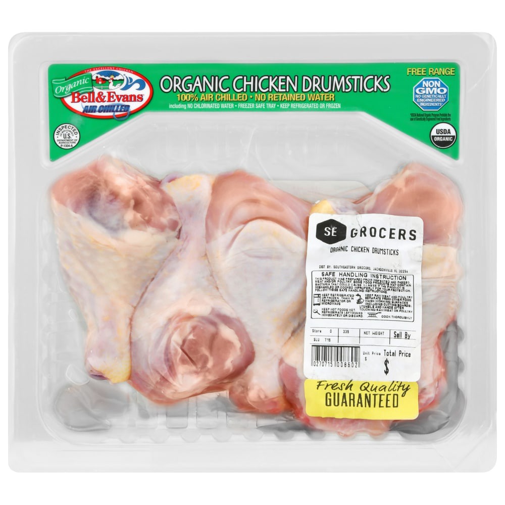 slide 1 of 1, Drumsticks Bell And Evan, per lb