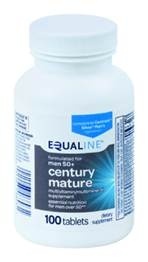 slide 1 of 1, Equaline Men's Multi Vitamins Tablets, 100 ct