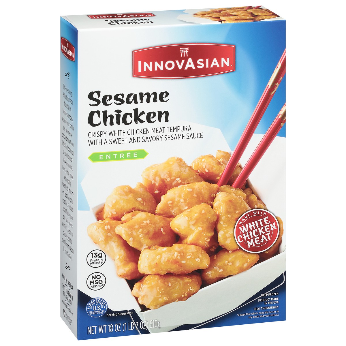 slide 5 of 11, InnovAsian Sesame Chicken, 18 oz