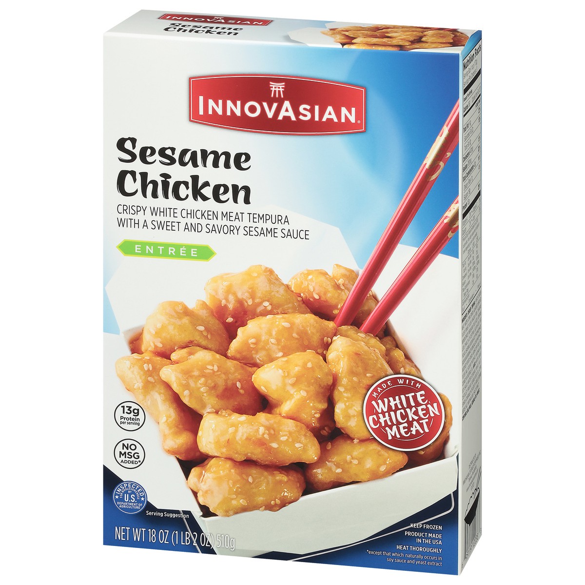 slide 10 of 11, InnovAsian Sesame Chicken, 18 oz