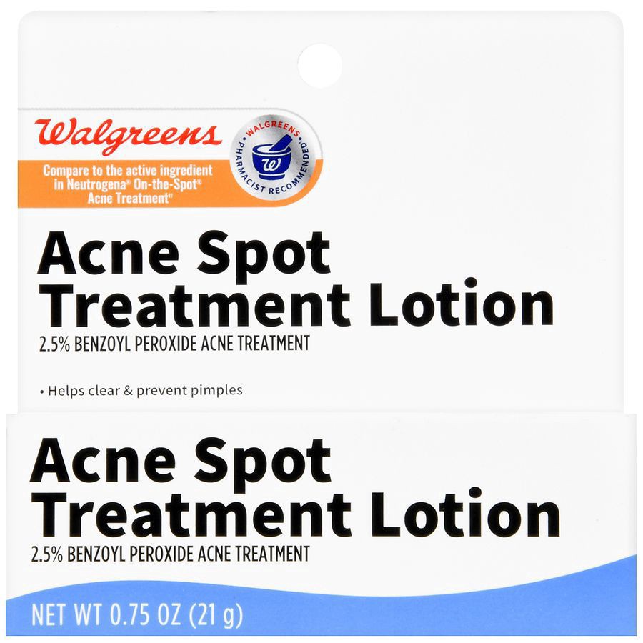 slide 1 of 5, Walgreens Spot Acne Treatment, 0.75 oz