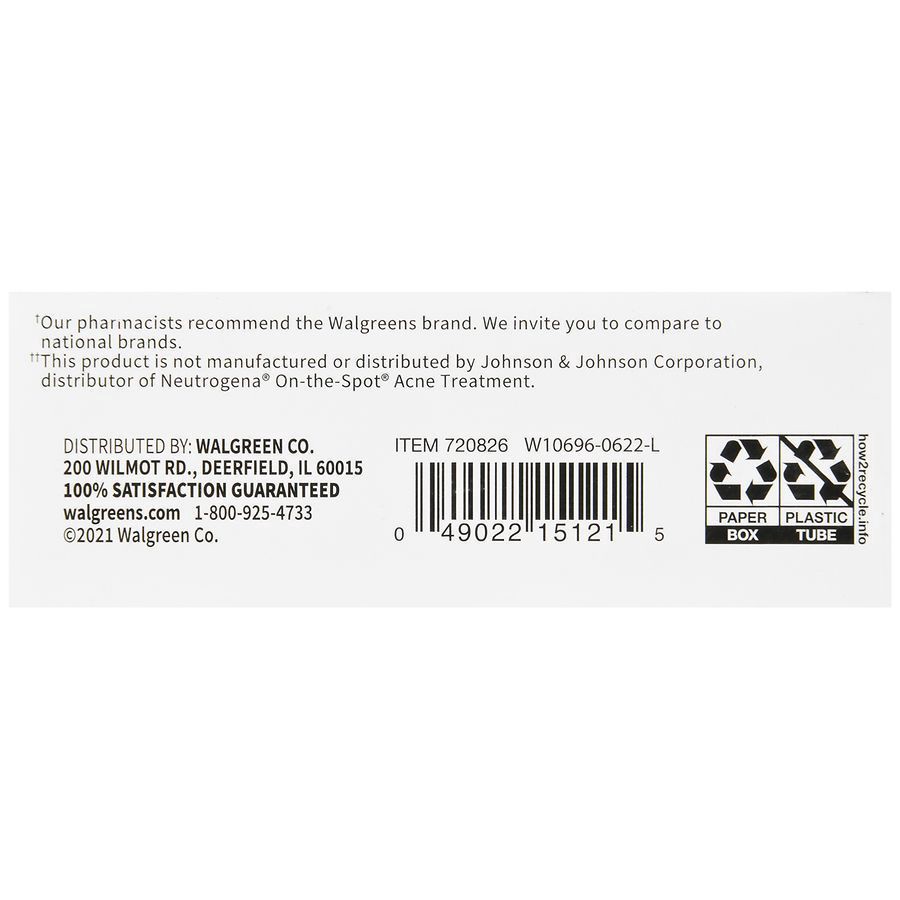 slide 4 of 5, Walgreens Spot Acne Treatment, 0.75 oz