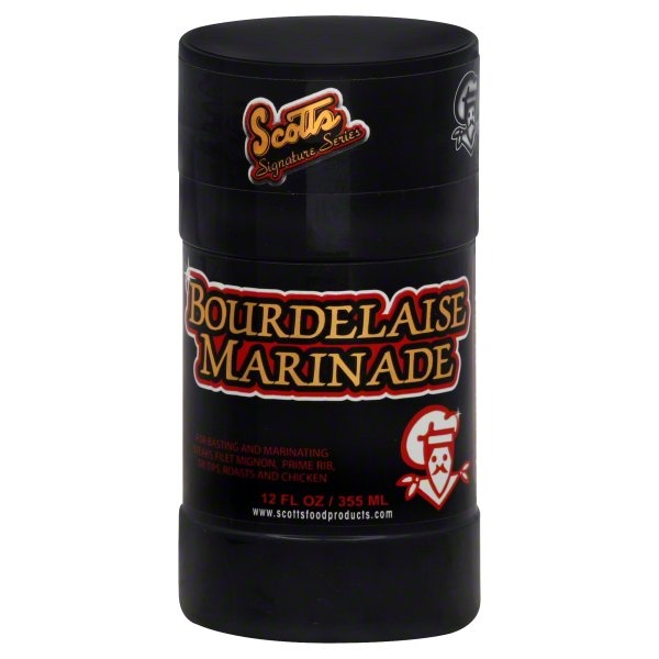 slide 1 of 1, Scotts Bourdelaise Marinade, 12 oz