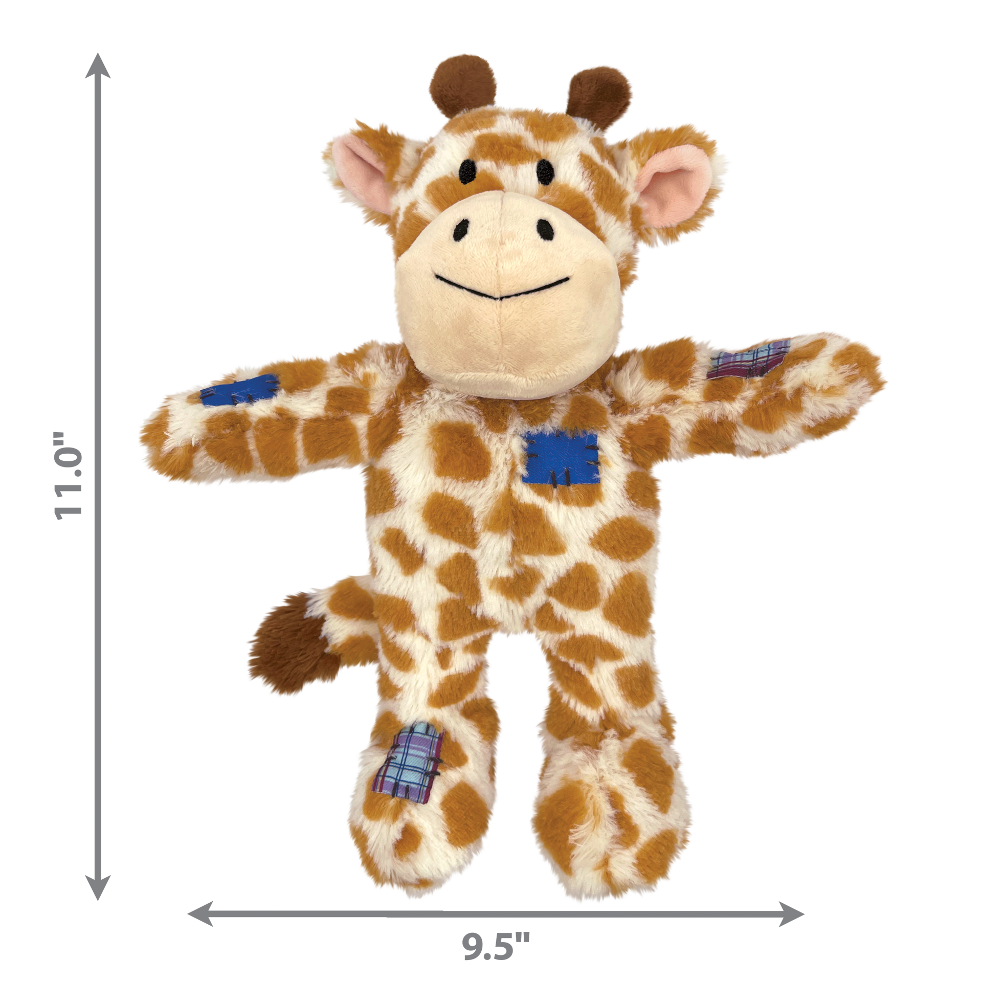 slide 4 of 4, KONG Wild Knots Giraffe Md/Lg, 1 ct