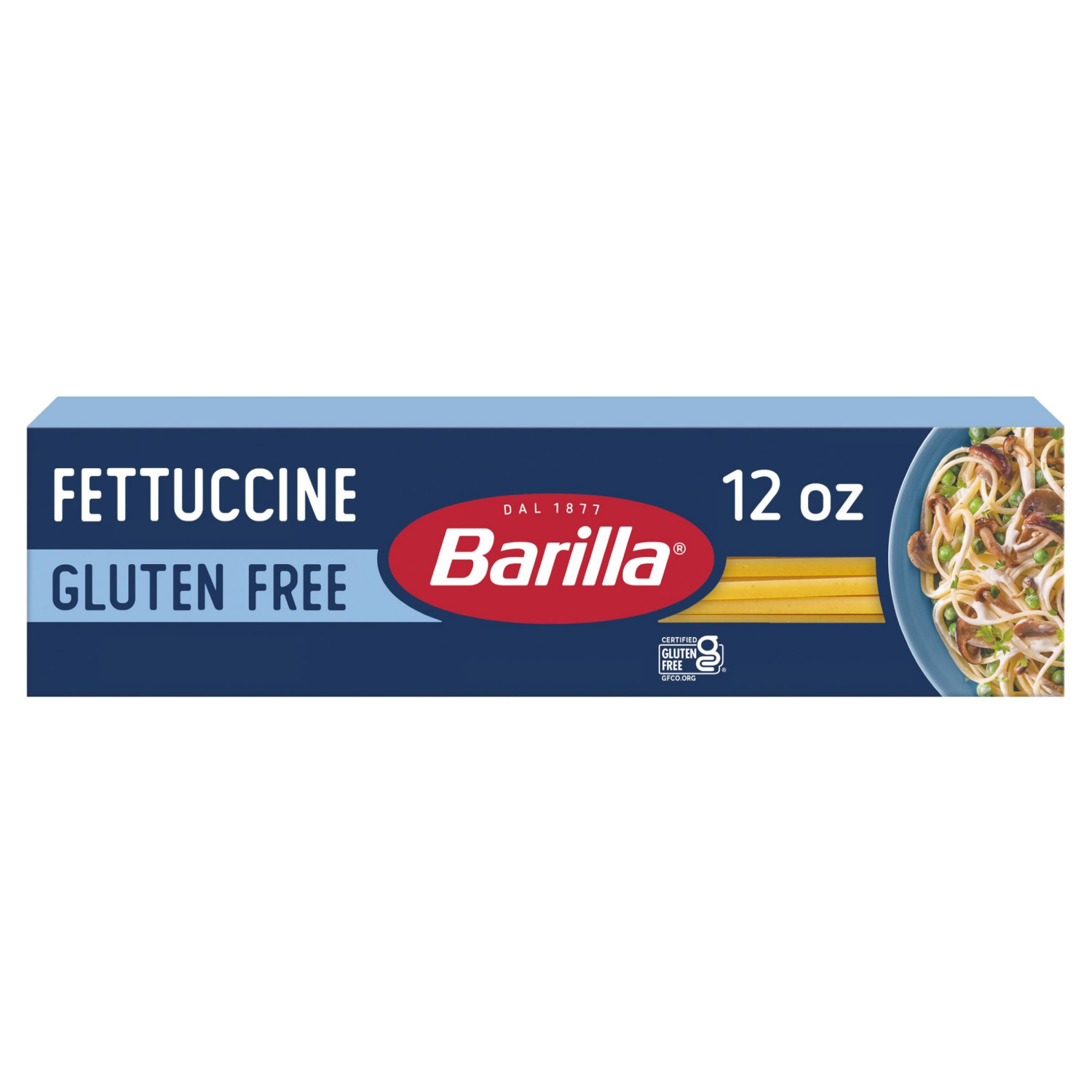 slide 1 of 5, Barilla Gluten Free Fettuccine, 12 oz