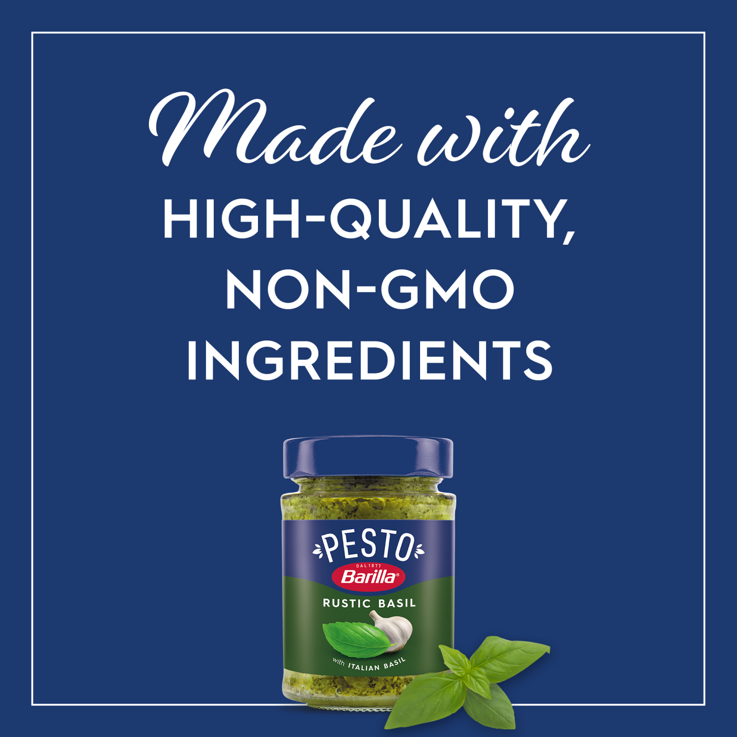 slide 2 of 4, Barilla Rustic Basil Pesto Sauce 6.5 oz, 6.5 oz