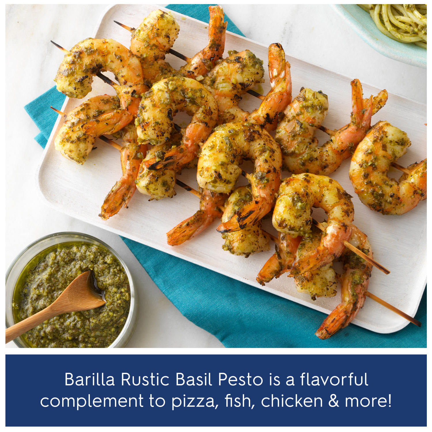 slide 3 of 4, Barilla Rustic Basil Pesto Sauce 6.5 oz, 6.5 oz