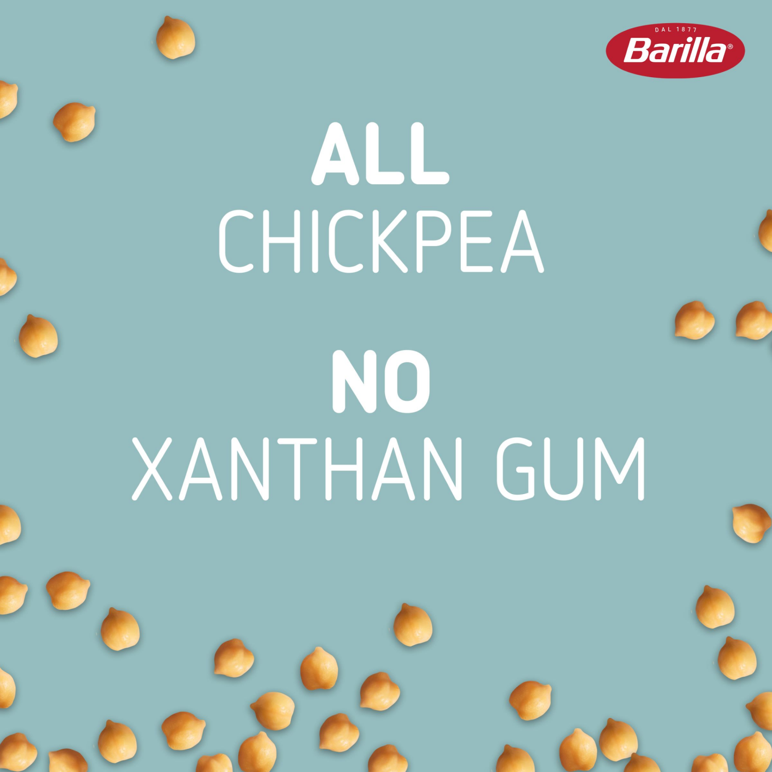 slide 2 of 5, Barilla Legume Chickpea Pasta, Rotini, 8.8 oz