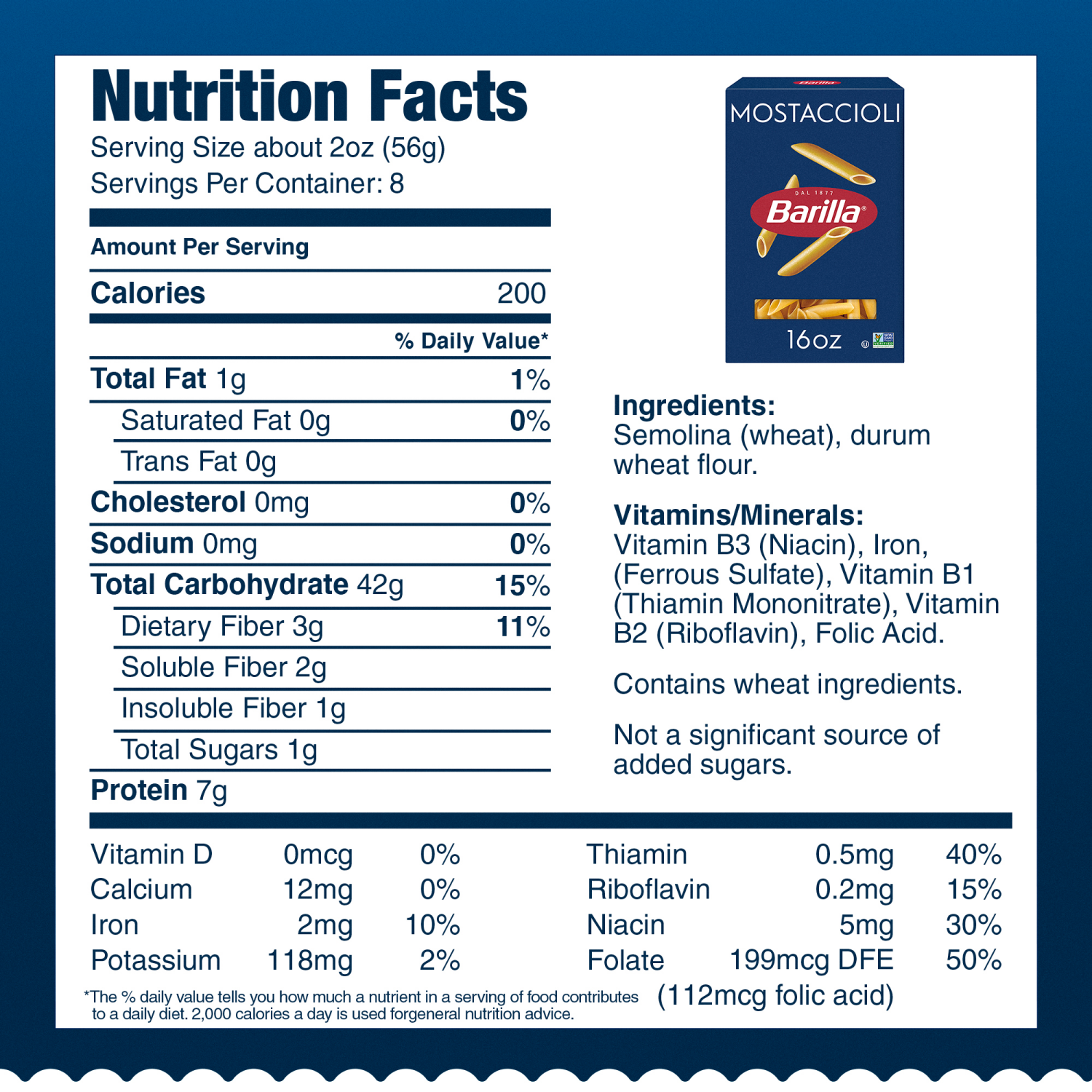 slide 3 of 5, Barilla Mostaccioli 1 lb, 1 lb