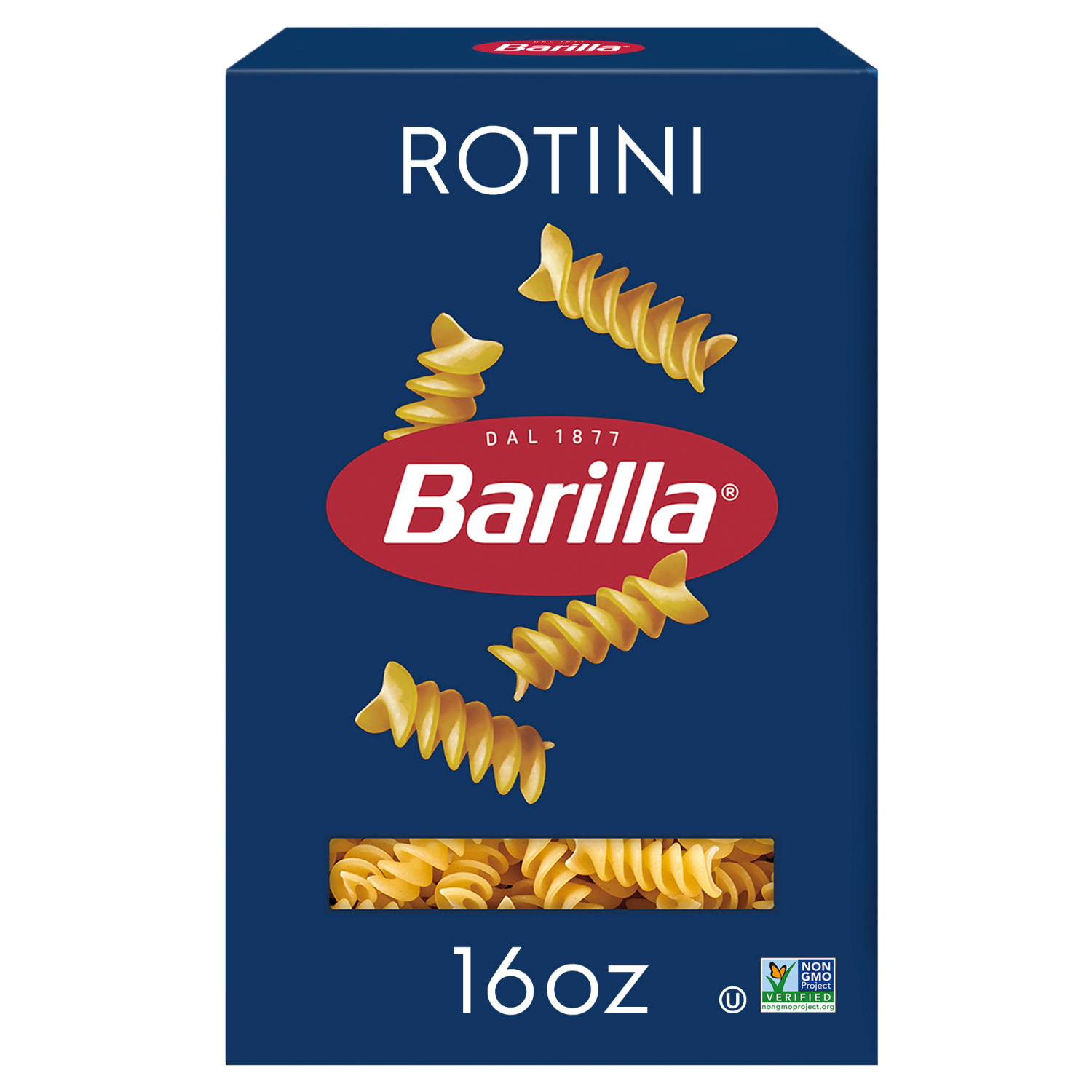 slide 1 of 5, Barilla Rotini 1 lb, 1 lb