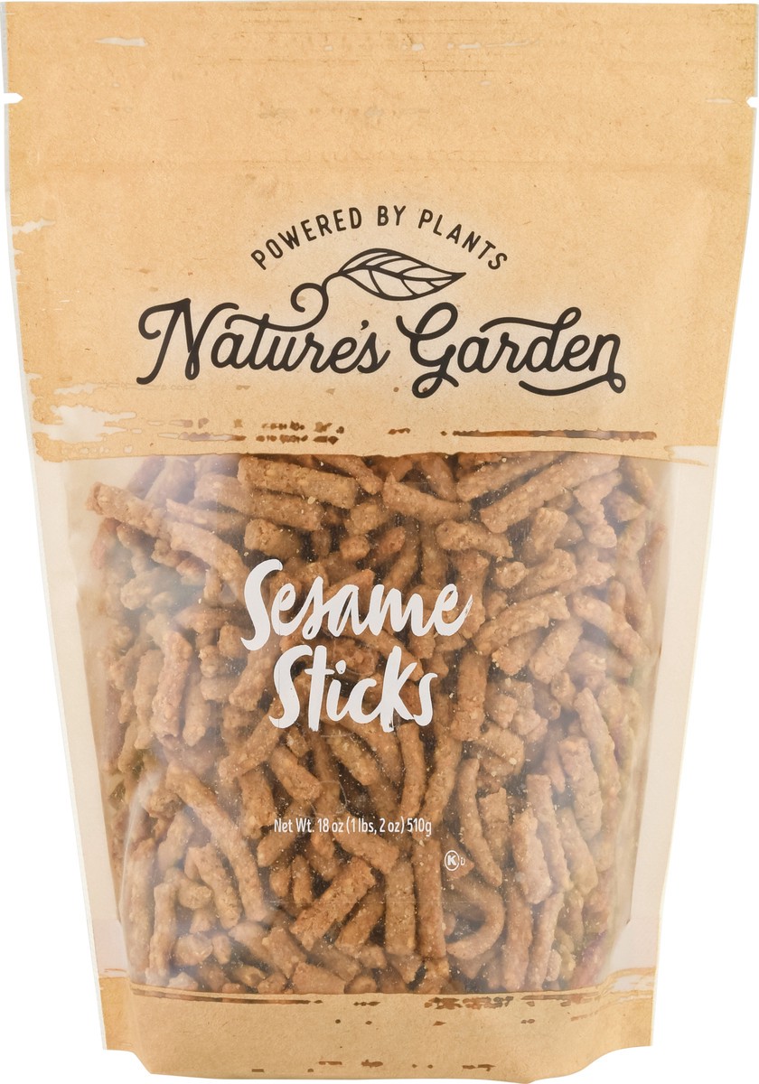 slide 9 of 13, Nature's Garden Sesame Sticks 18 oz, 18 oz