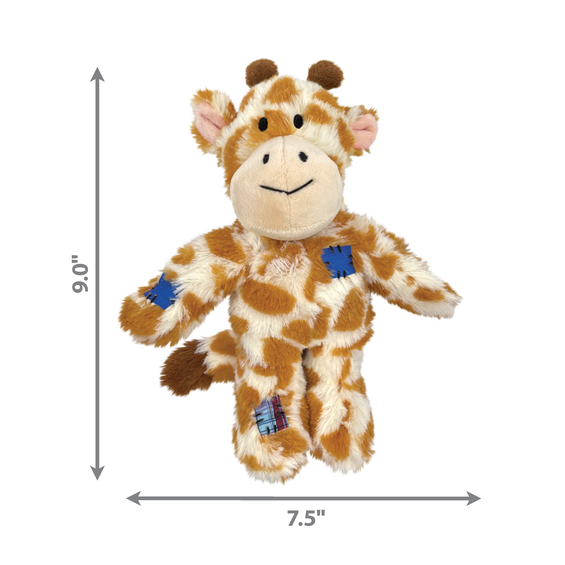 slide 3 of 4, KONG Wild Knots Giraffe Sm/Md, 1 ct